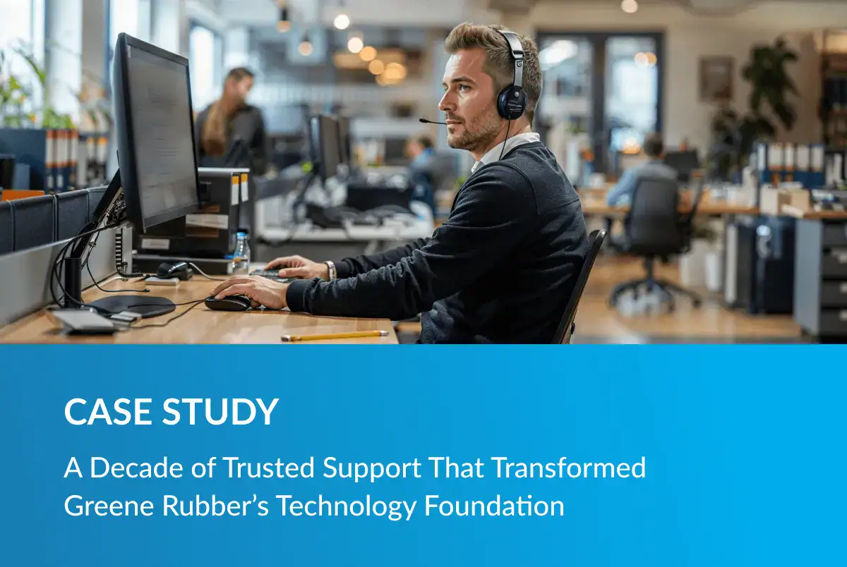 A Decade of Trusted Support That Transformed Greene Rubber’s Technology Foundation