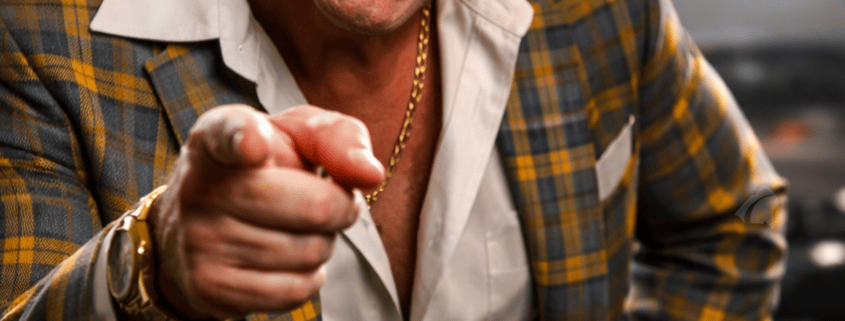 sleazy salesman selling you bad technology