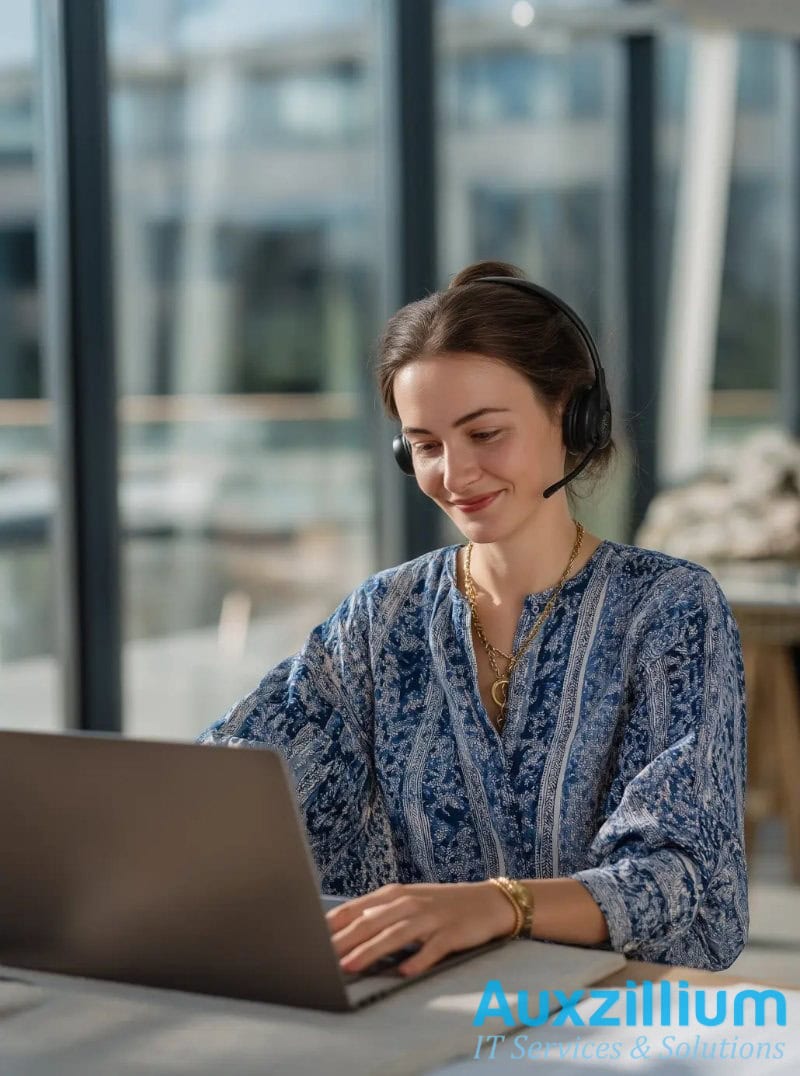 A professional reviewing documents for a Cyber Insurance Audit to secure lower premiums and faster approvals.