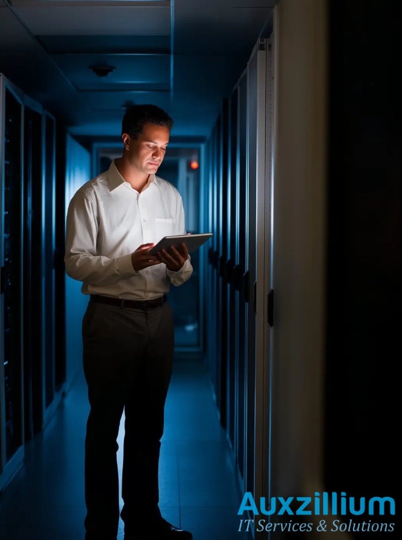 Advanced cybersecurity solutions protecting a Mid-Sized Business from evolving threats and regulatory challenges.