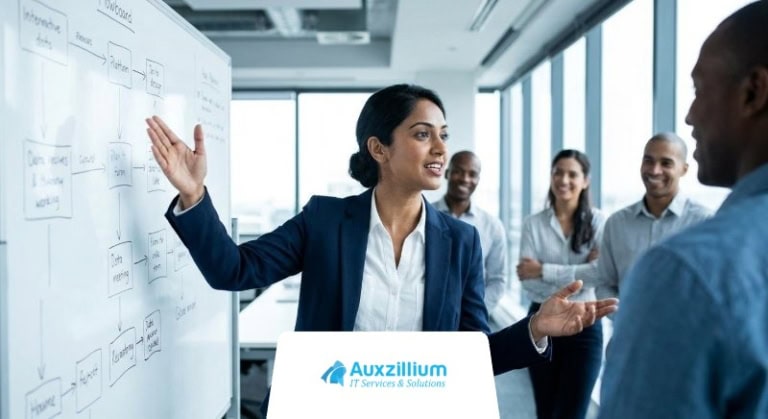 Managed Services Vs Professional Services from Auxzillium