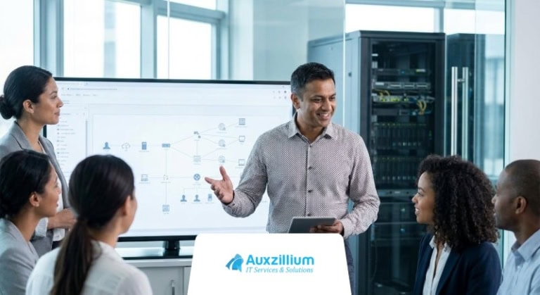 Benefits Of IT Infrastructure Outsourcing from Auxzillium